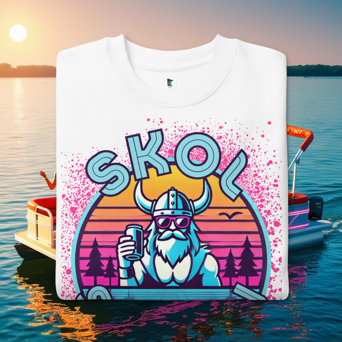 Skol Season Retro 80s Crewneck- Vintage Vibes Collection