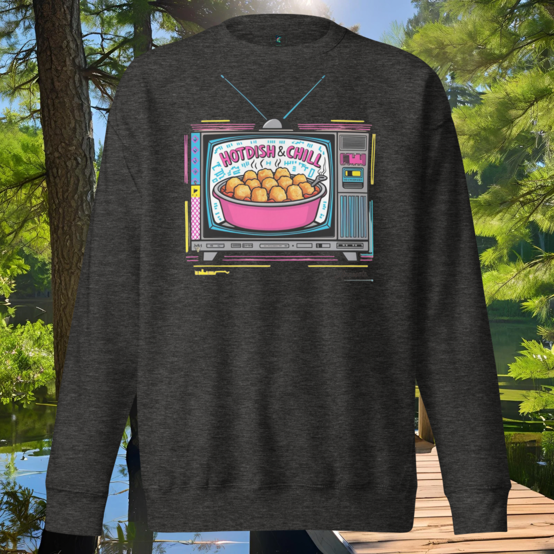 Hotdish and Chill Retro 90s Sweater