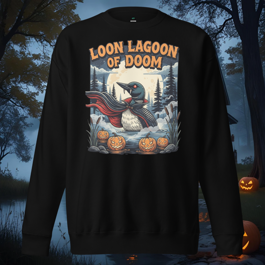 Loon Lagoon of Doom Sweater