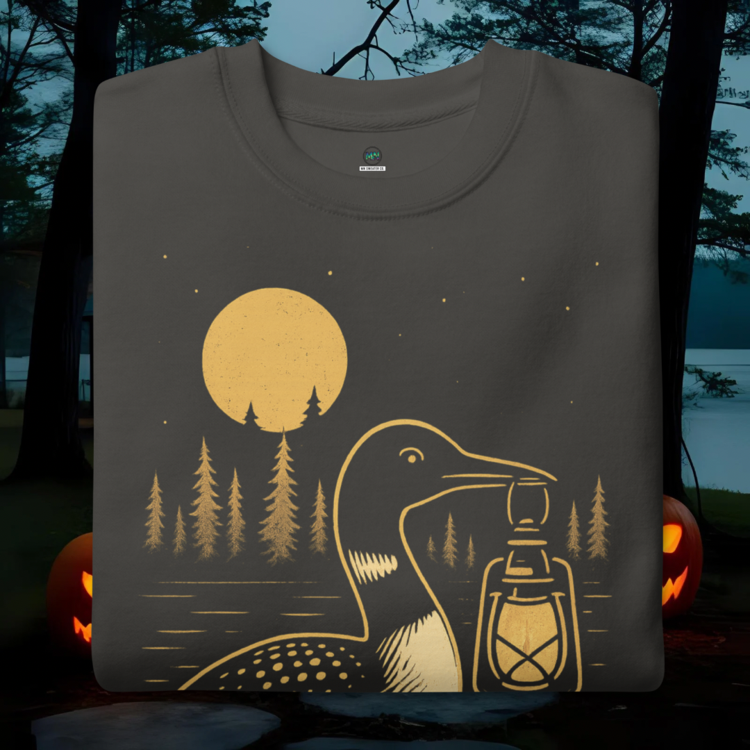 Loon With a Lantern Sweater