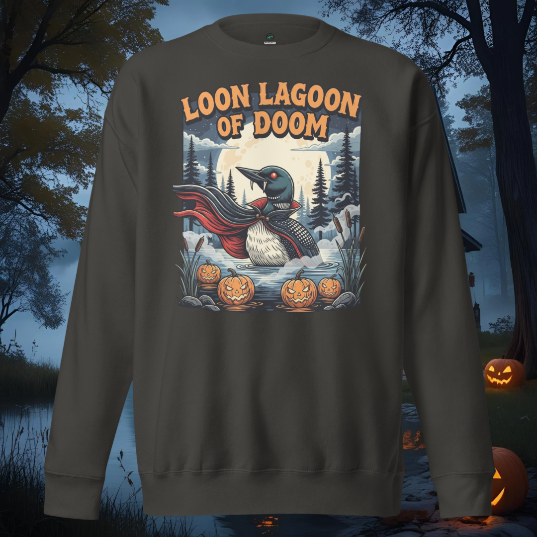 Loon Lagoon of Doom Sweater