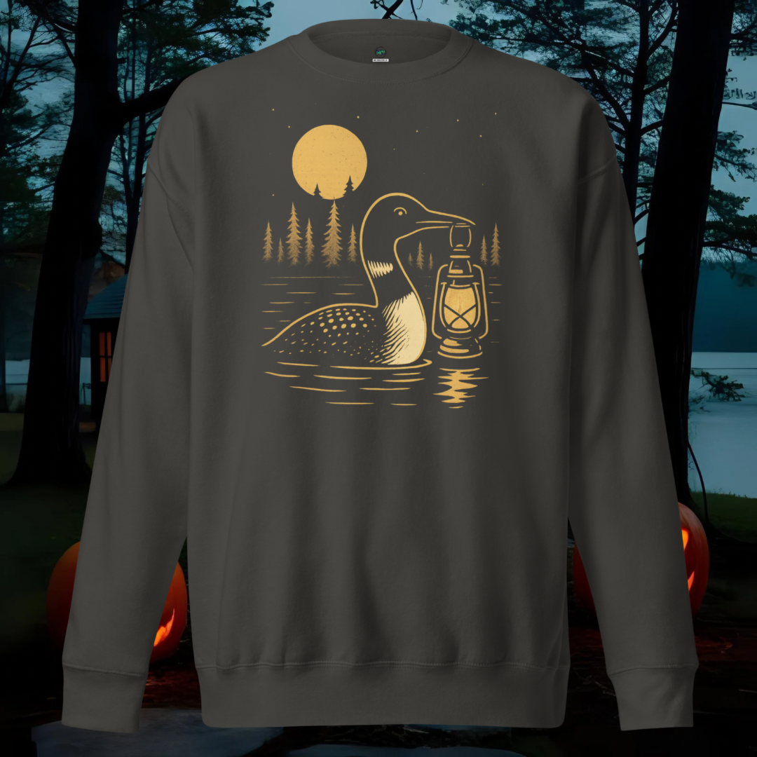 Loon With a Lantern Sweater