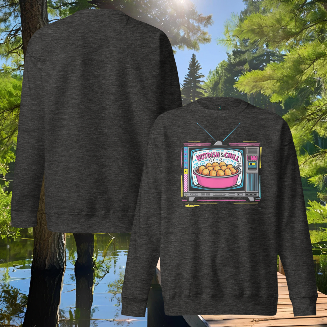Hotdish and Chill Retro 90s Sweater