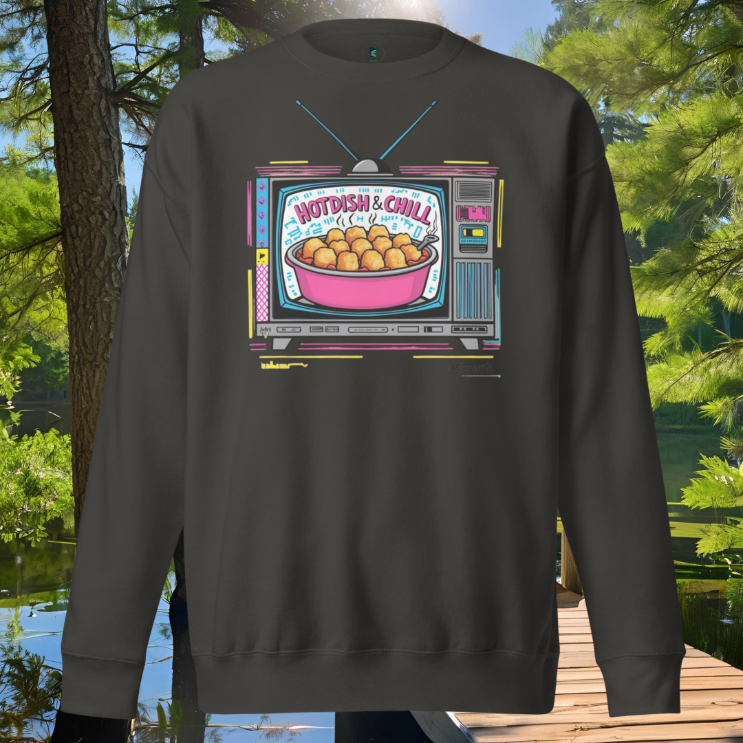 Hotdish and Chill Retro 90s Sweater