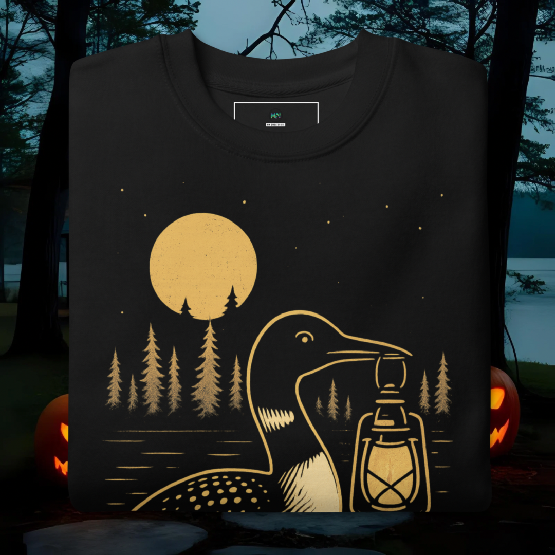 Loon With a Lantern Sweater