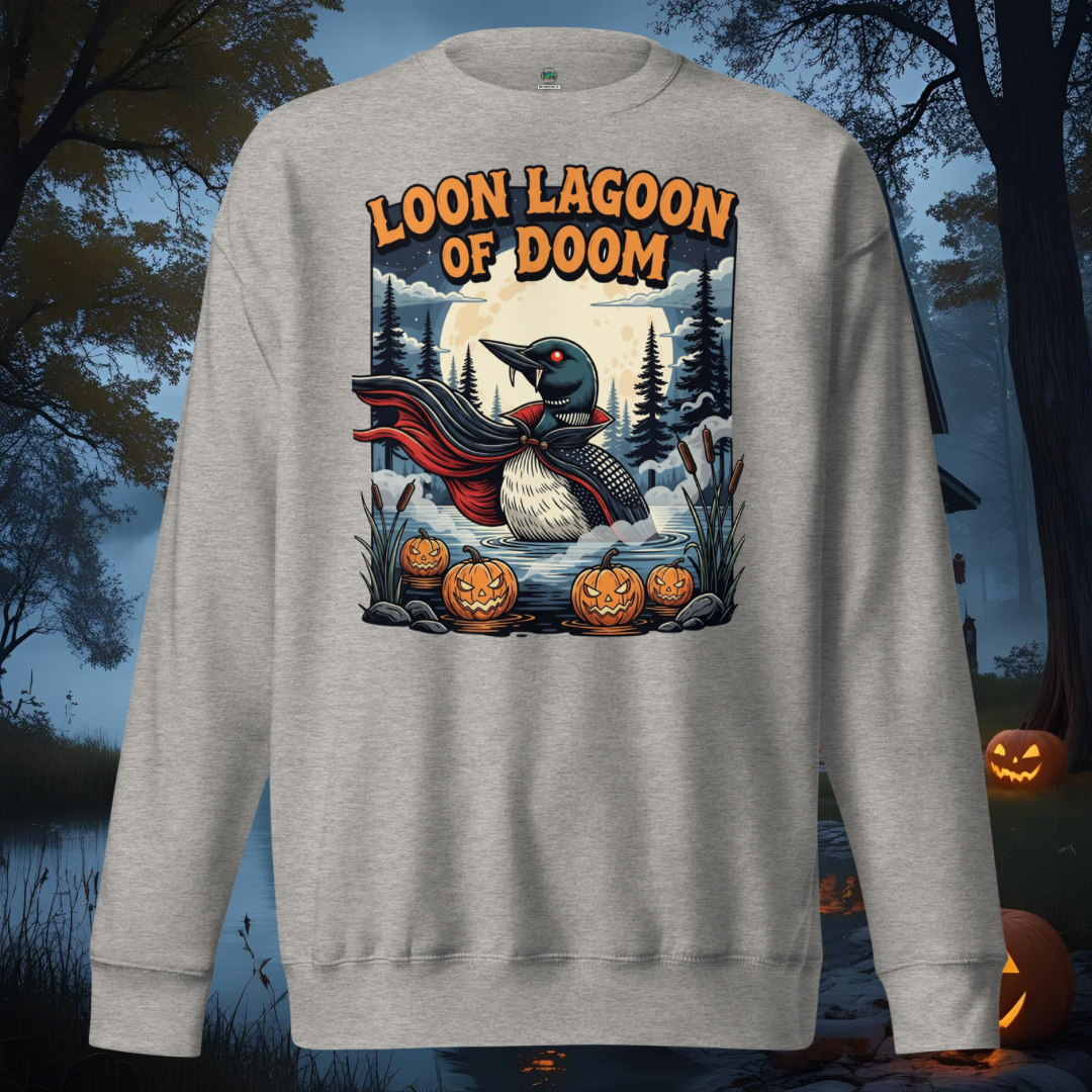 Loon Lagoon of Doom Sweater