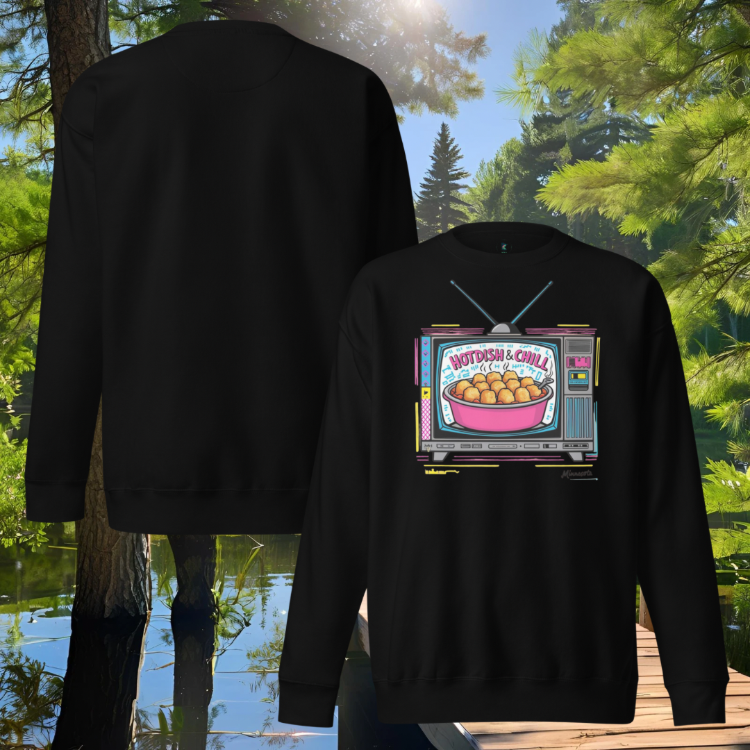 Hotdish and Chill Retro 90s Sweater