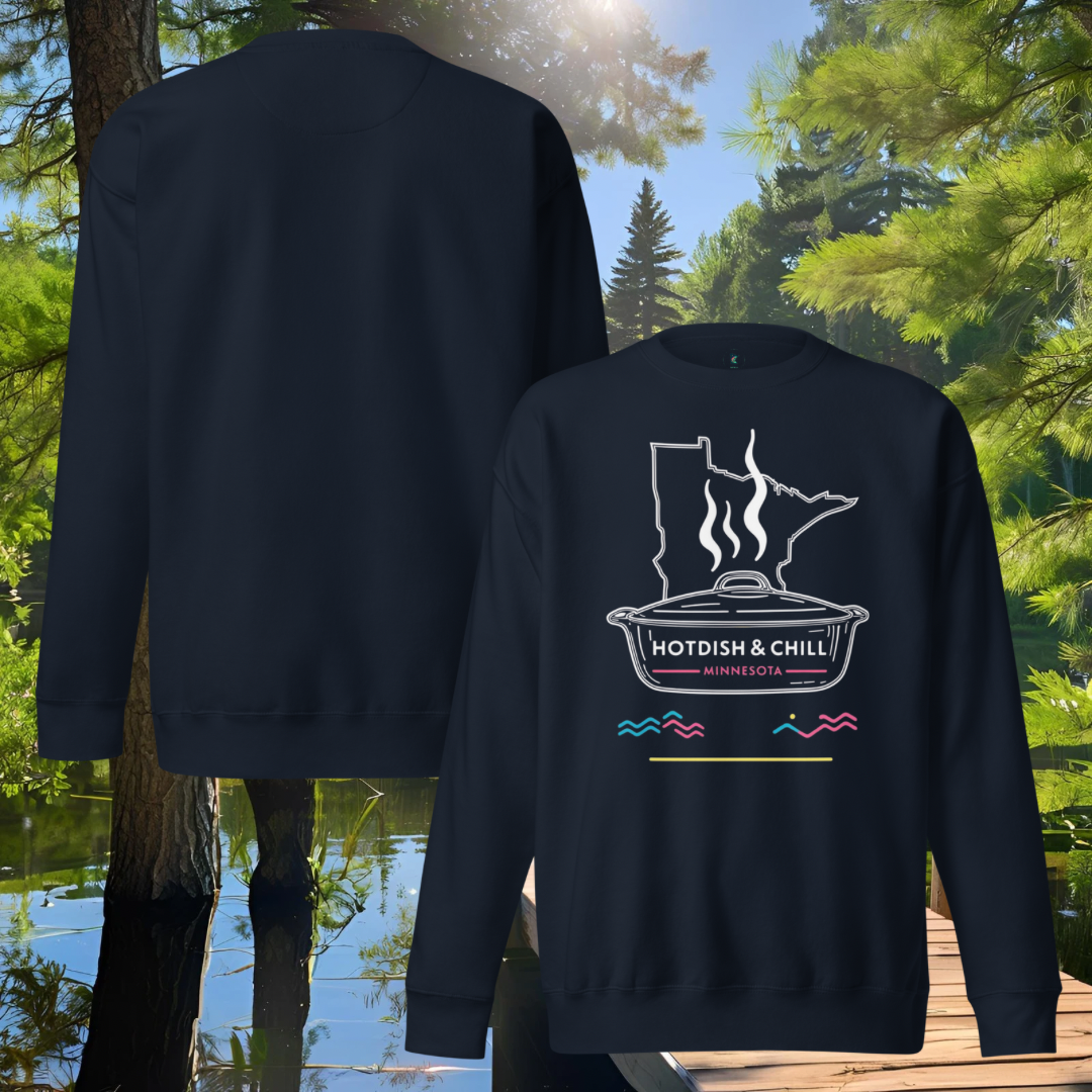 Hotdish and Chill 80s Edition Sweater
