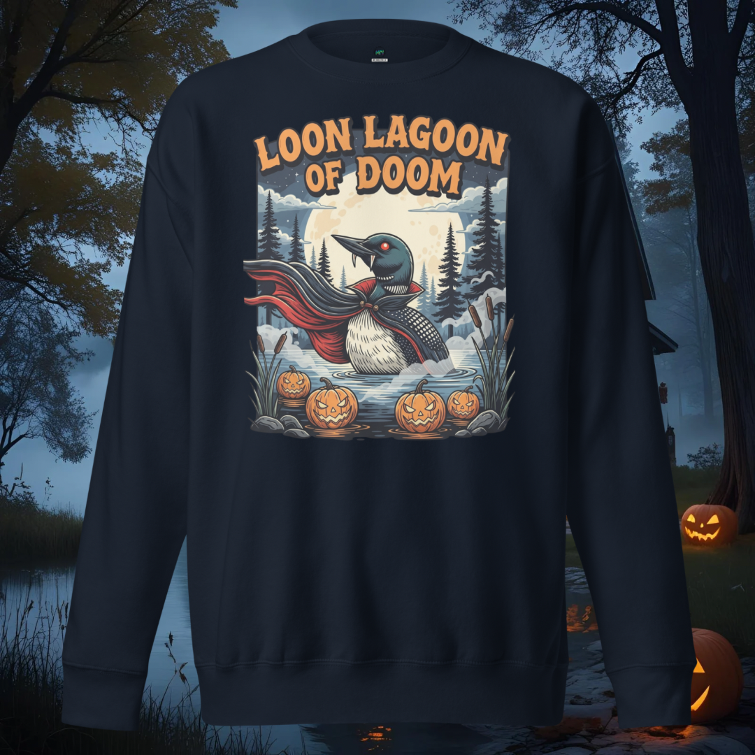 Loon Lagoon of Doom Sweater
