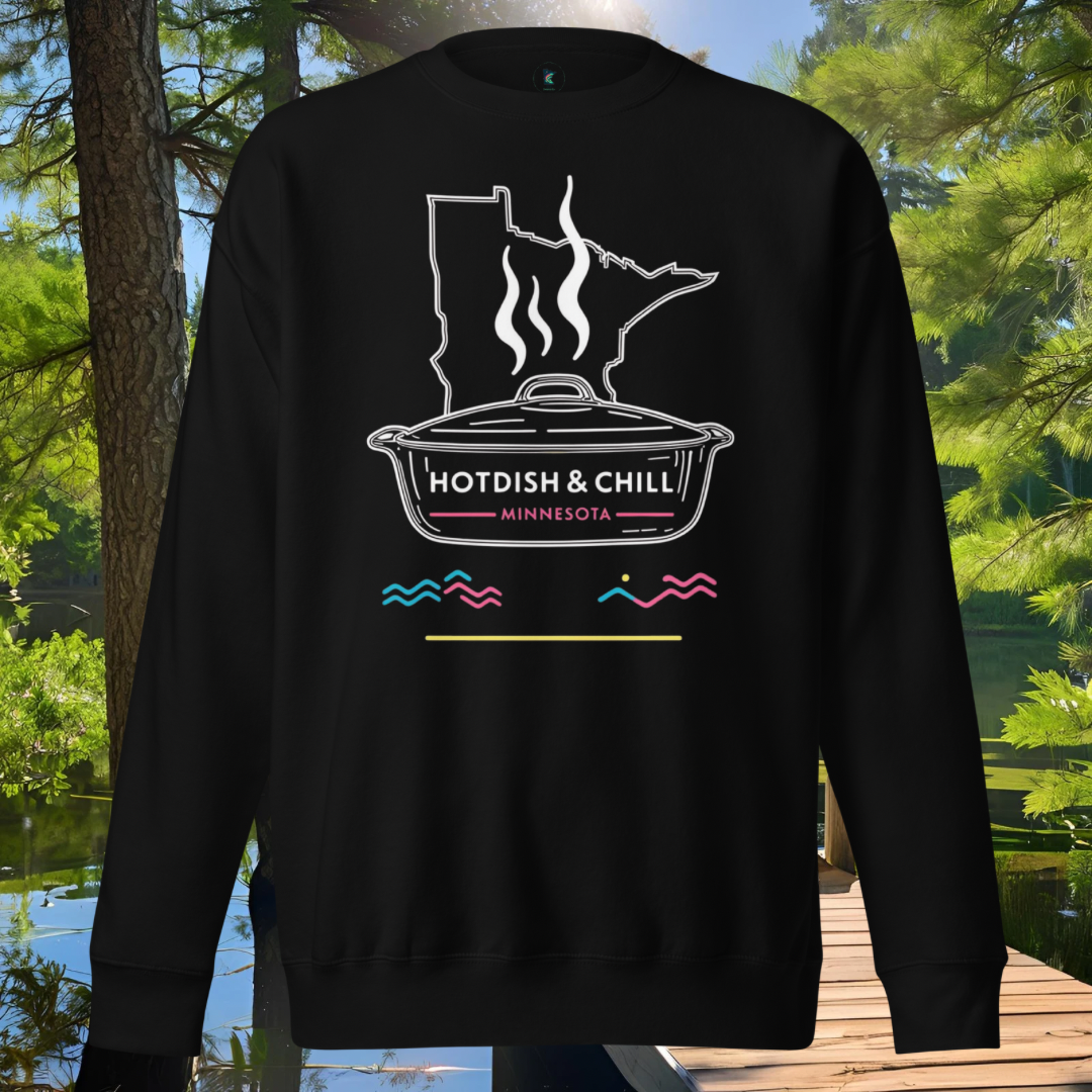 Hotdish and Chill 80s Edition Sweater