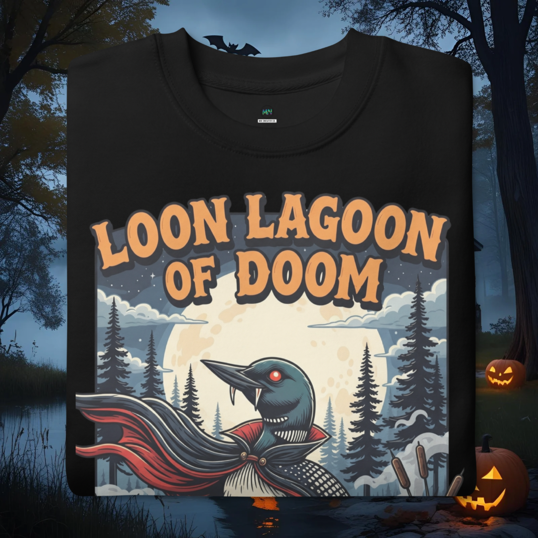 Loon Lagoon of Doom Sweater
