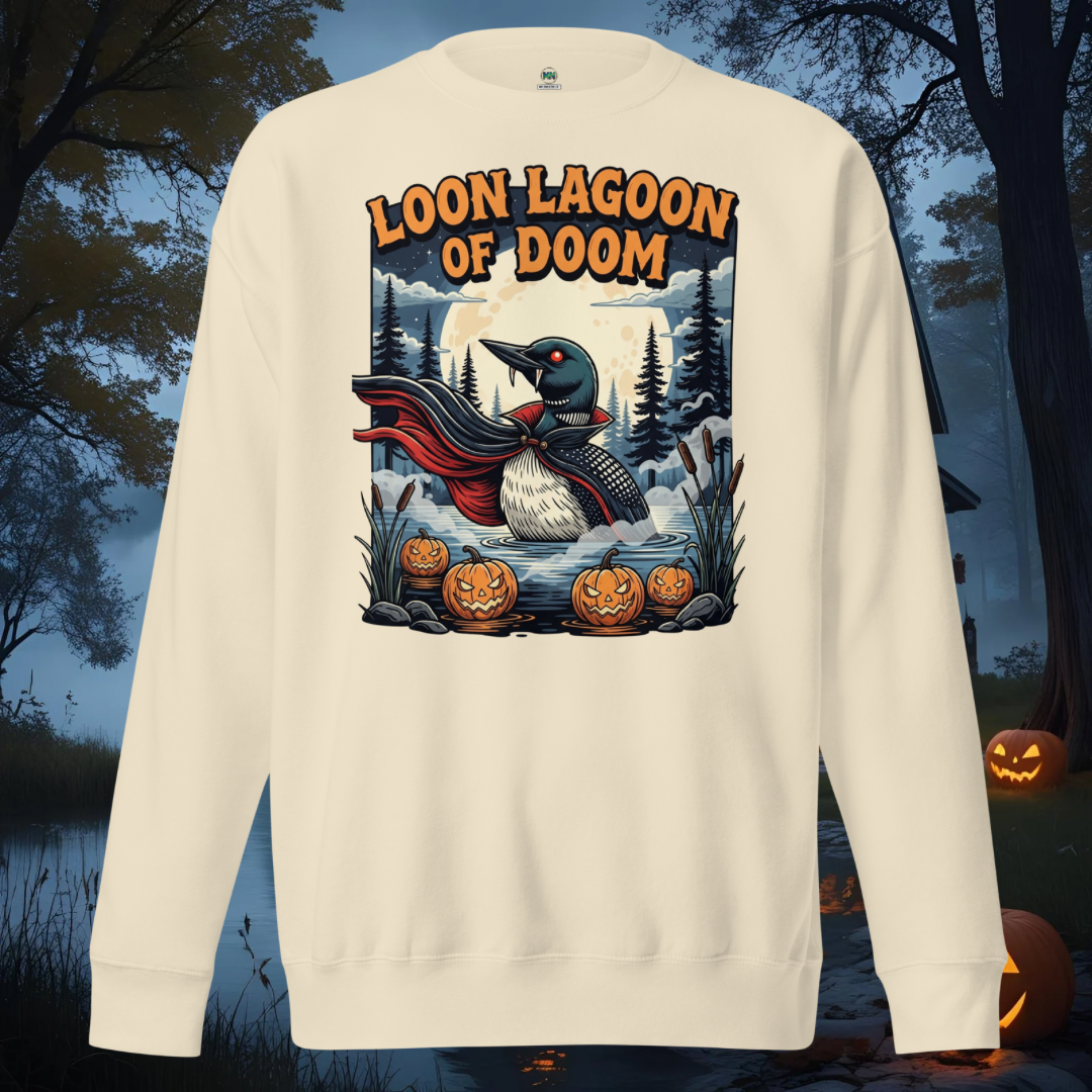 Loon Lagoon of Doom Sweater