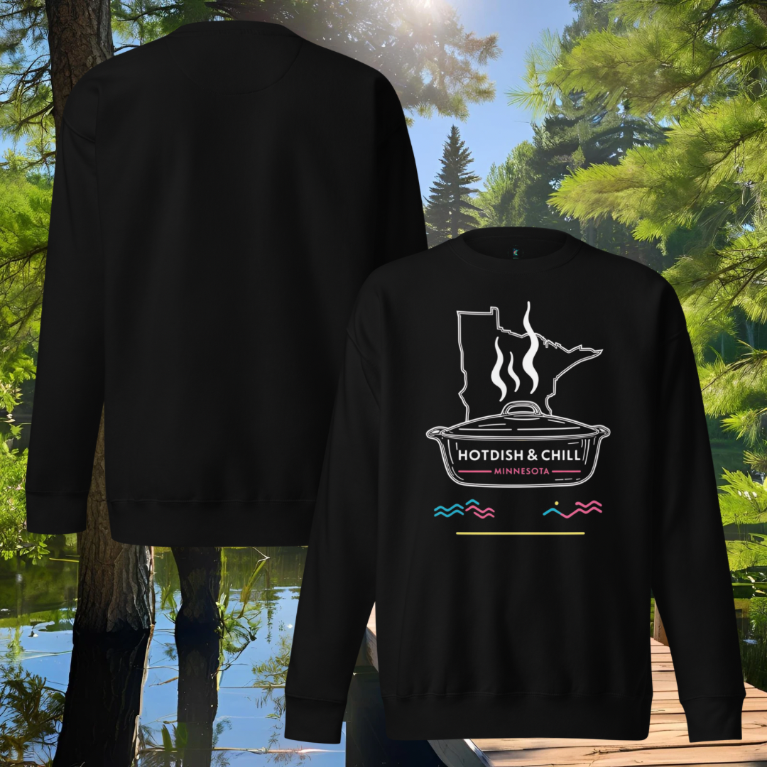 Hotdish and Chill 80s Edition Sweater
