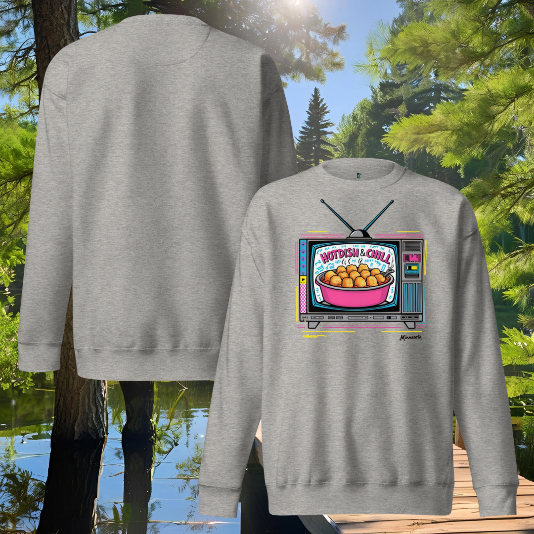 Hotdish and Chill Retro 90s Sweater