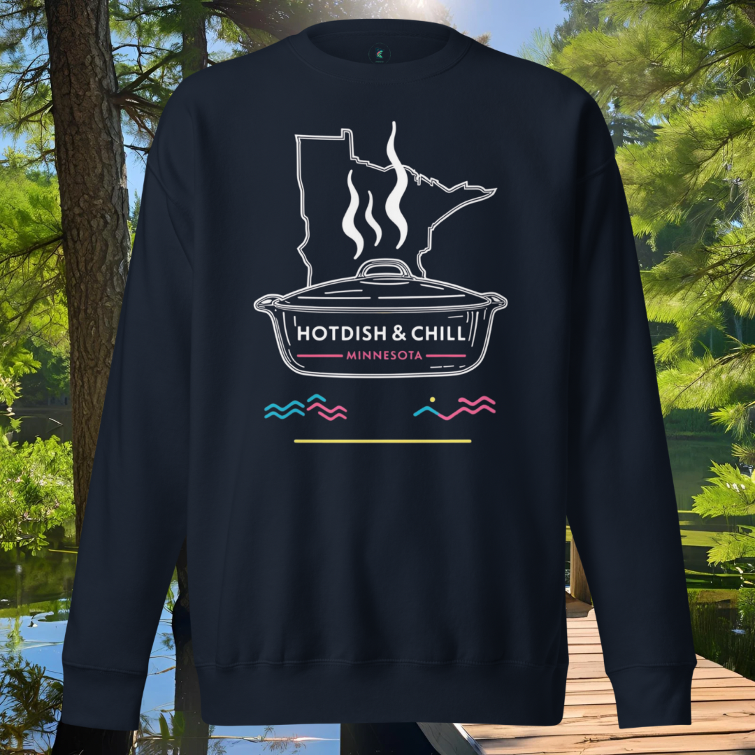 Hotdish and Chill 80s Edition Sweater
