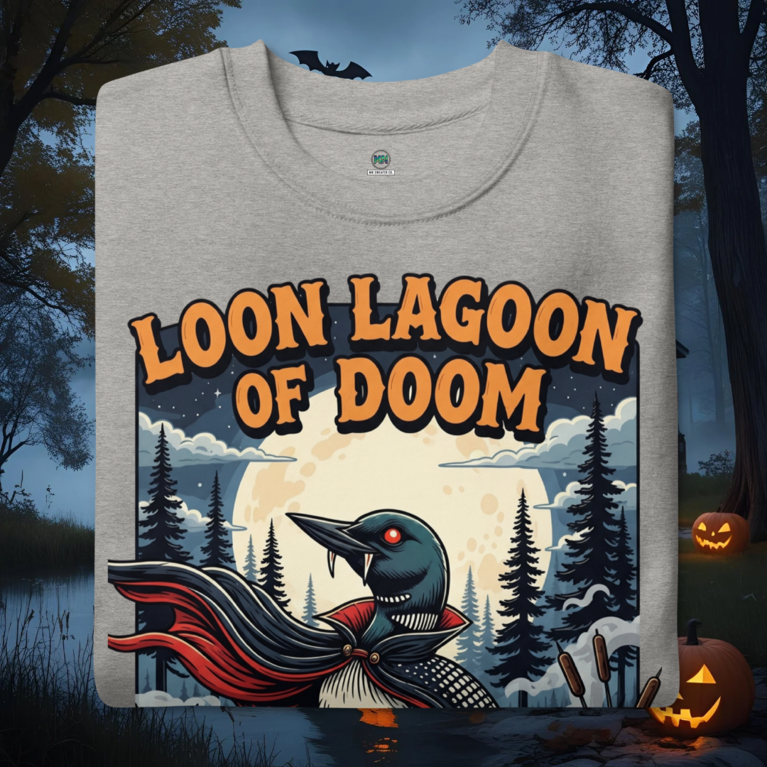 Loon Lagoon of Doom Sweater