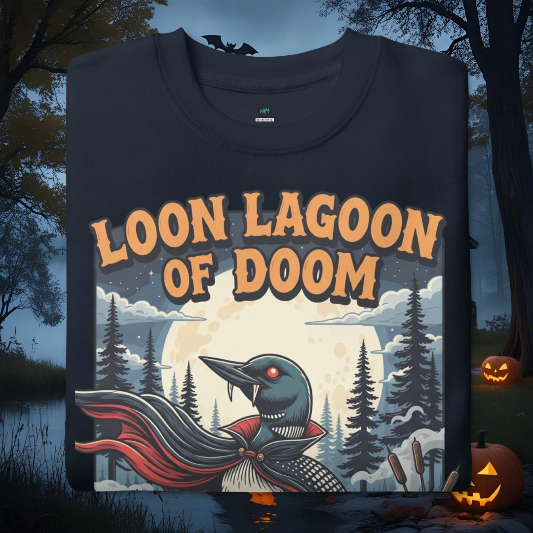 Loon Lagoon of Doom Sweater
