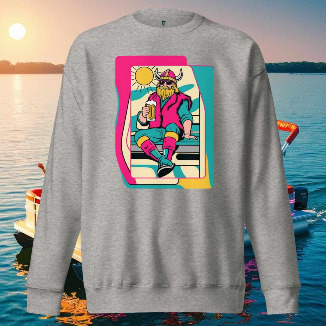 Viking Retro Summer Sweater