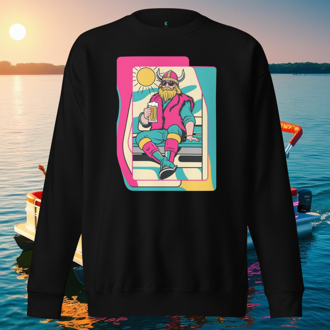 Viking Retro Summer Sweater