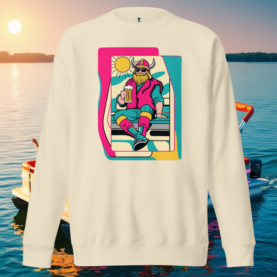 Viking Retro Summer Sweater