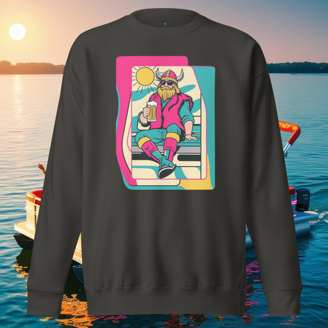 Viking Retro Summer Sweater
