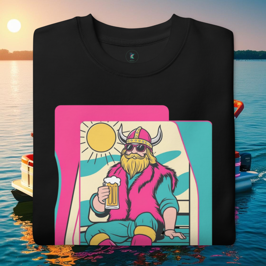 Viking Retro Summer Sweater