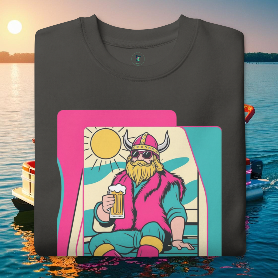Viking Retro Summer Sweater