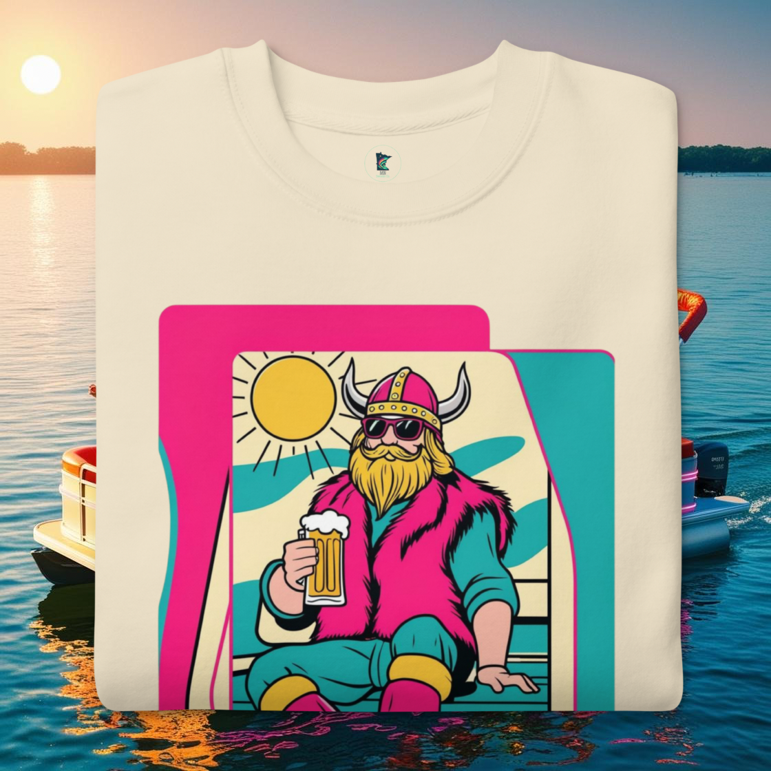 Viking Retro Summer Sweater
