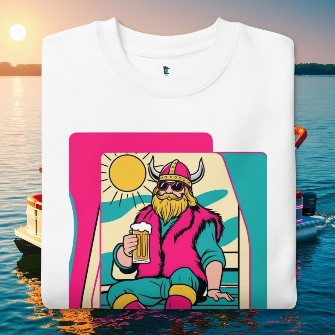 Viking Retro Summer Sweater