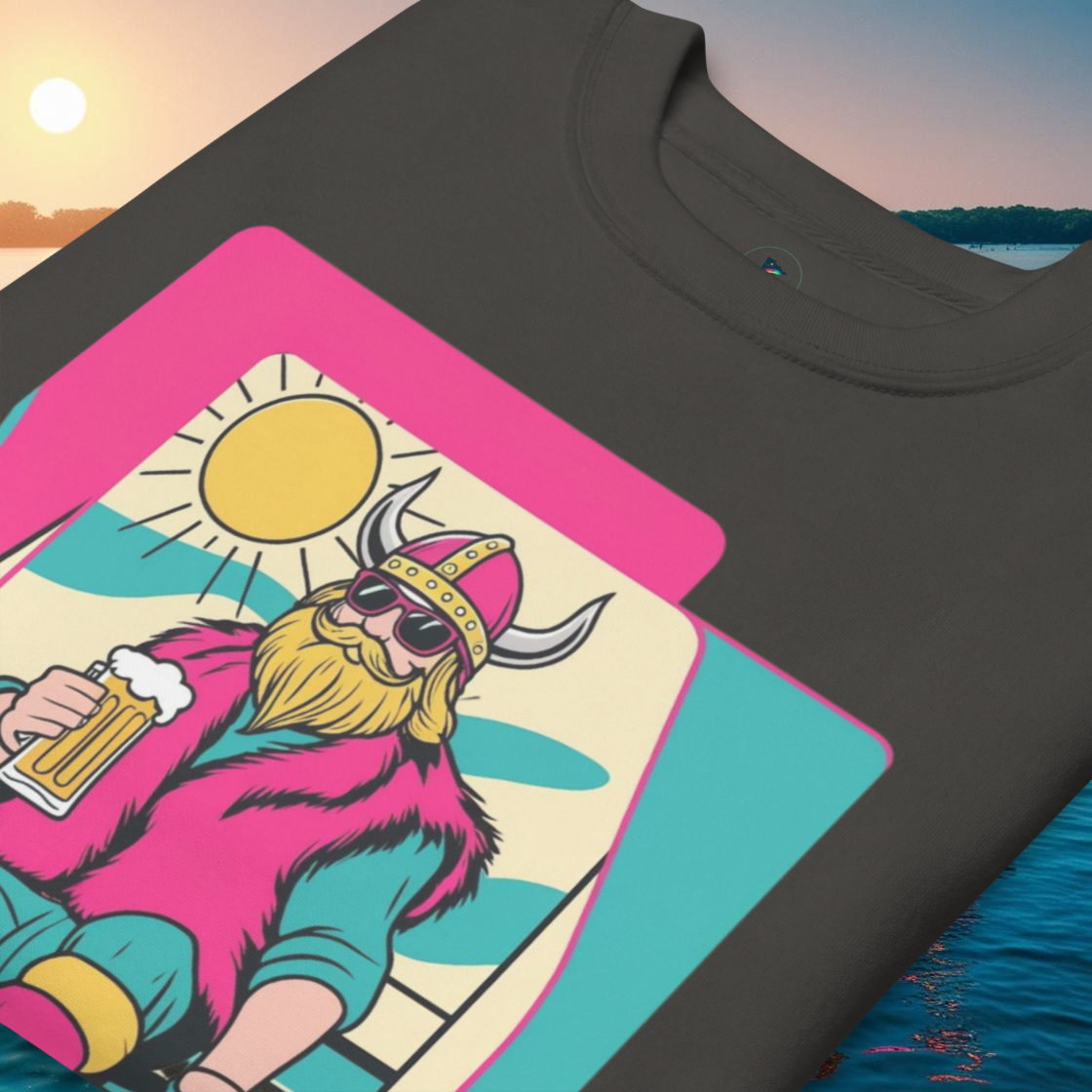 Viking Retro Summer Sweater