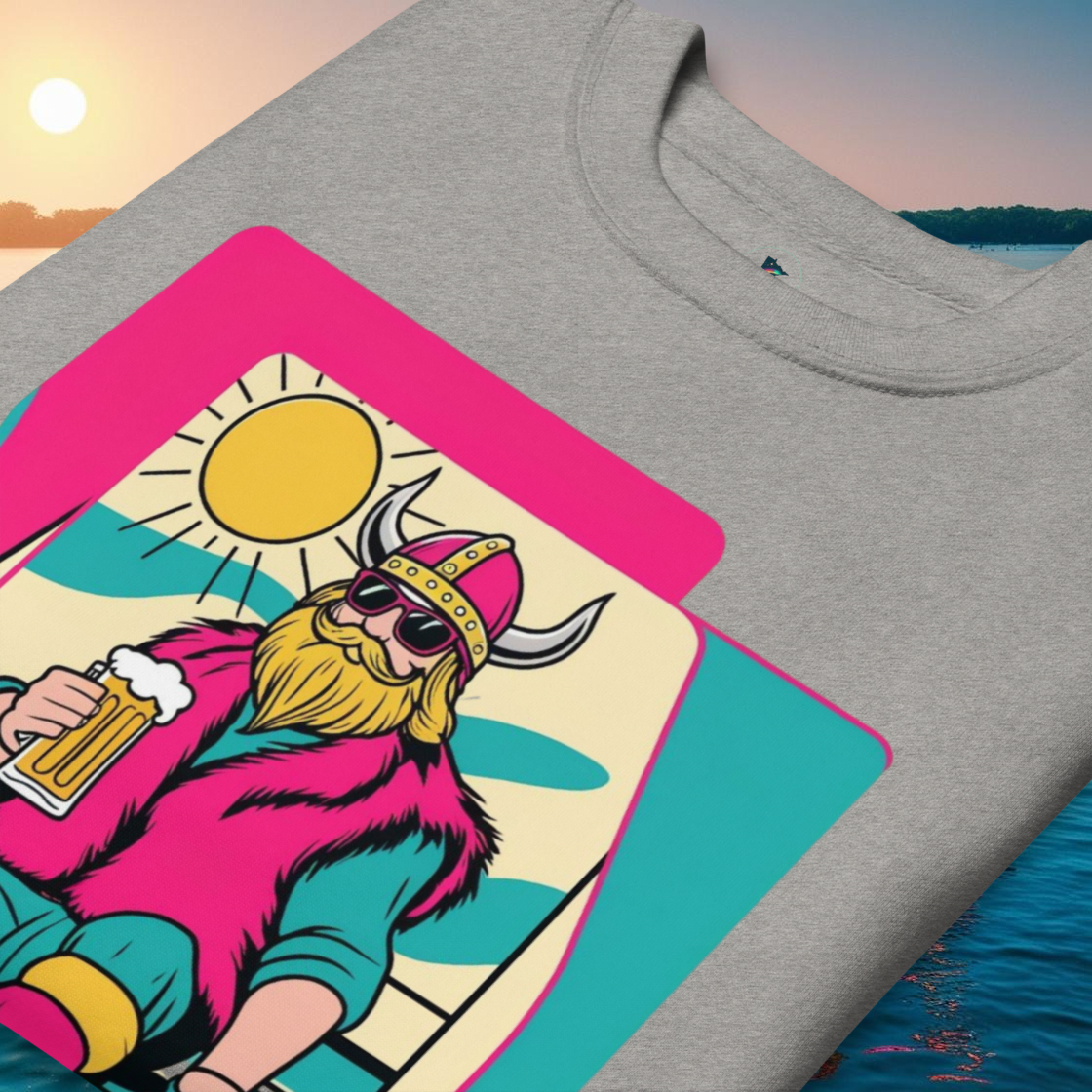 Viking Retro Summer Sweater