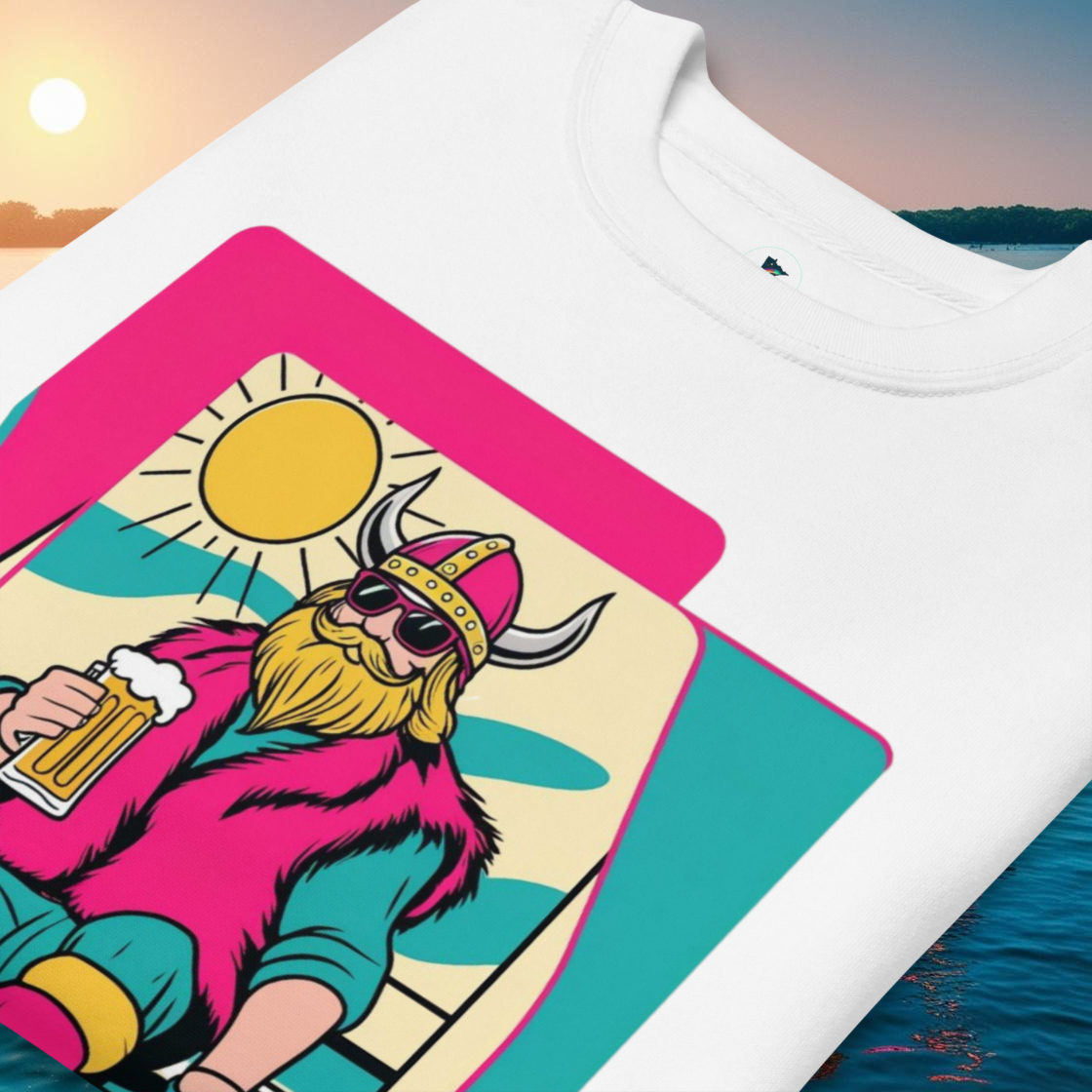 Viking Retro Summer Sweater