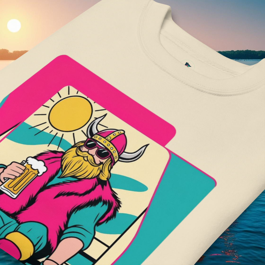Viking Retro Summer Sweater