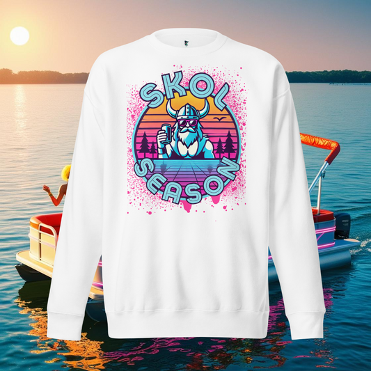 Skol Season Retro 80s Crewneck- Vintage Vibes Collection