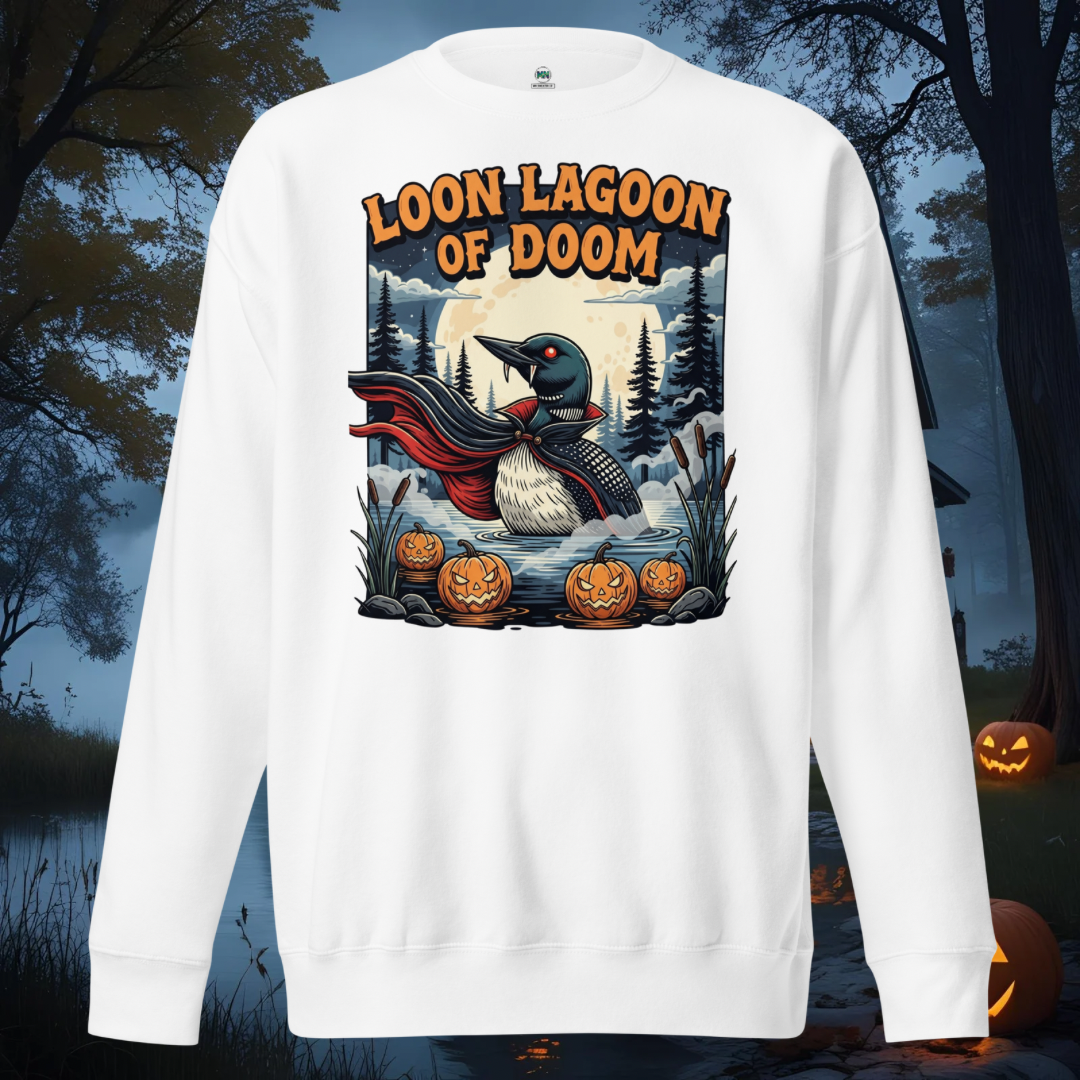 Loon Lagoon of Doom Sweater