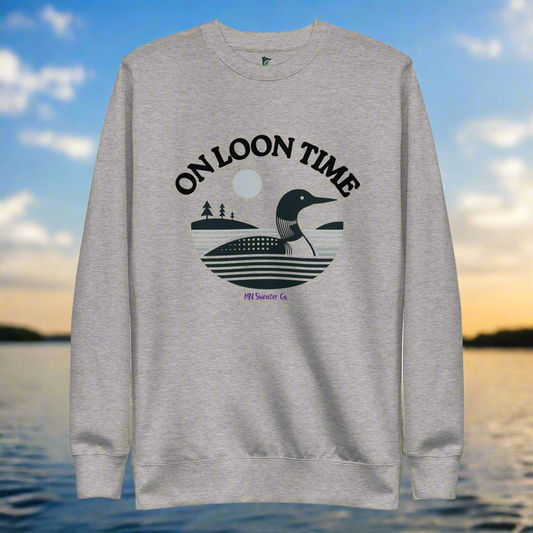 On Loon Time Sweater – Celebrate Minnesota’s Iconic Loon in Style