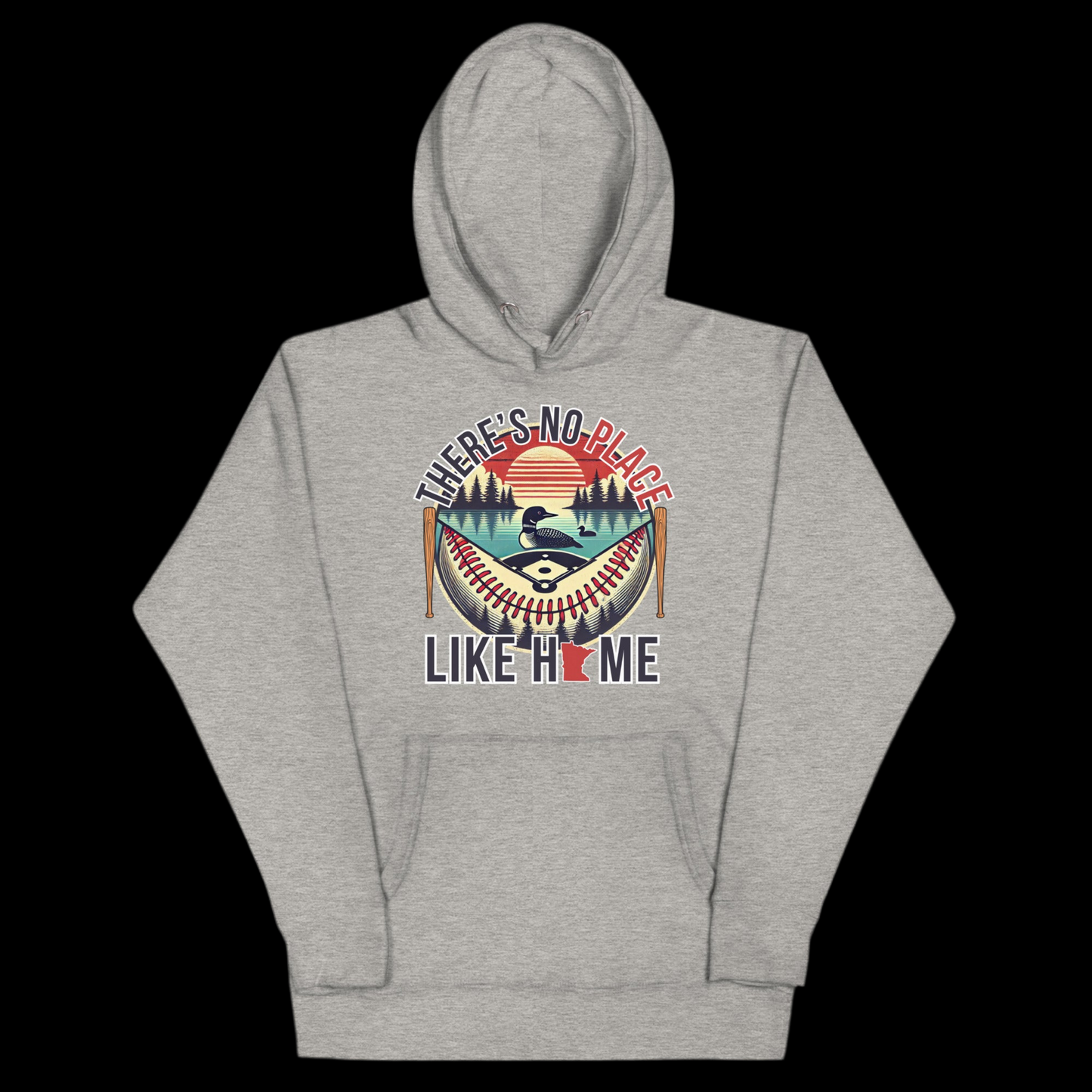 No Place Like Home Baseball Minnesota Sweater