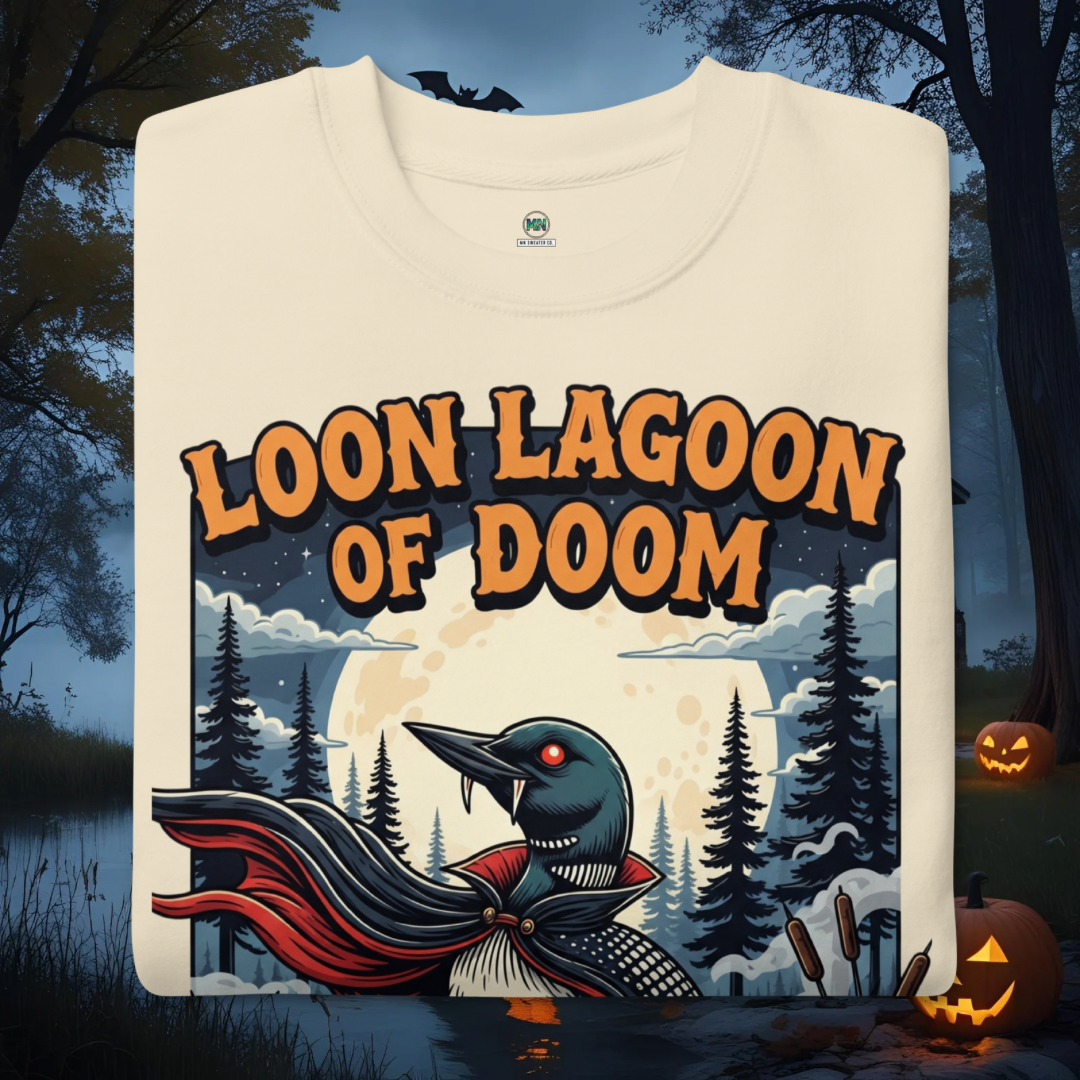 Loon Lagoon of Doom Sweater