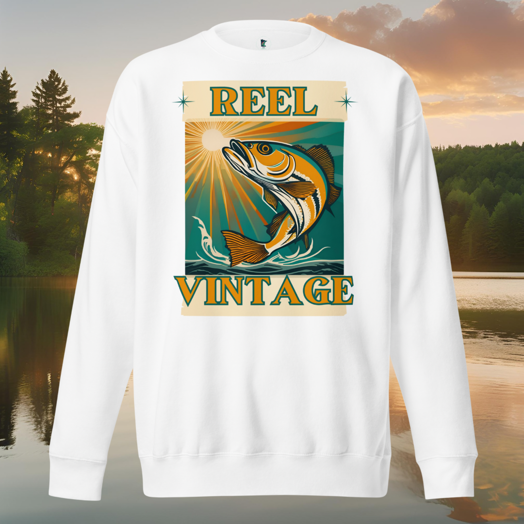 Reel Vintage Walleye Sweater Vintage Vibes Collection