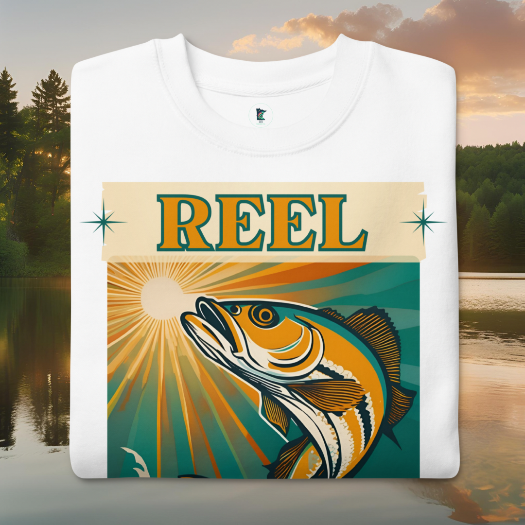 Reel Vintage Walleye Sweater Vintage Vibes Collection