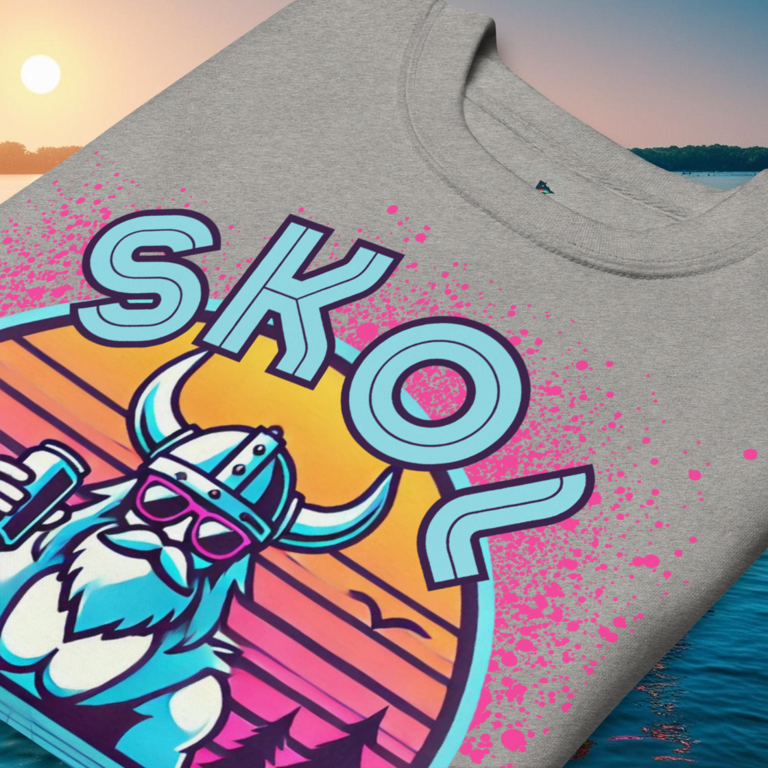 Skol Season Retro 80s Crewneck- Vintage Vibes Collection