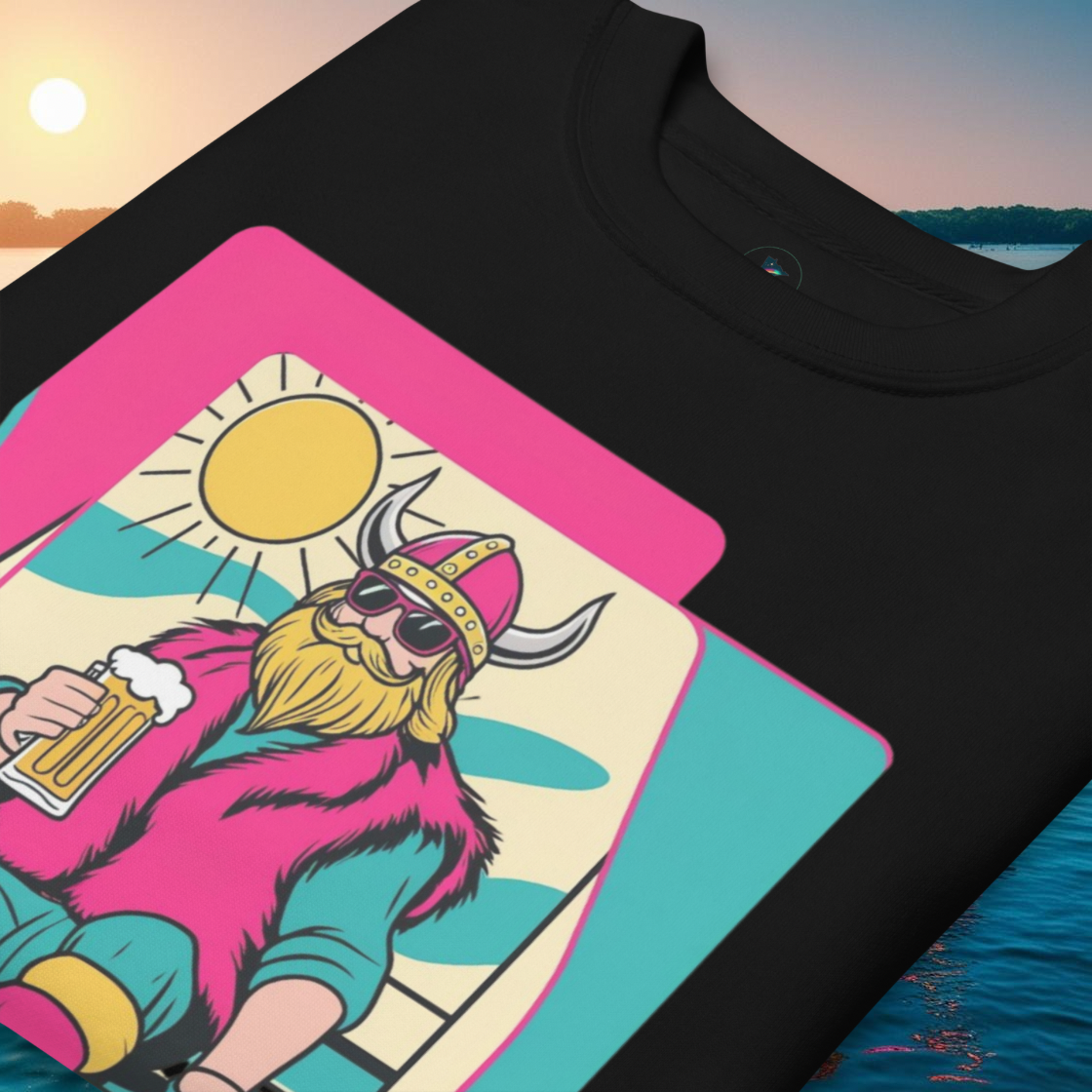 Viking Retro Summer Sweatshirt