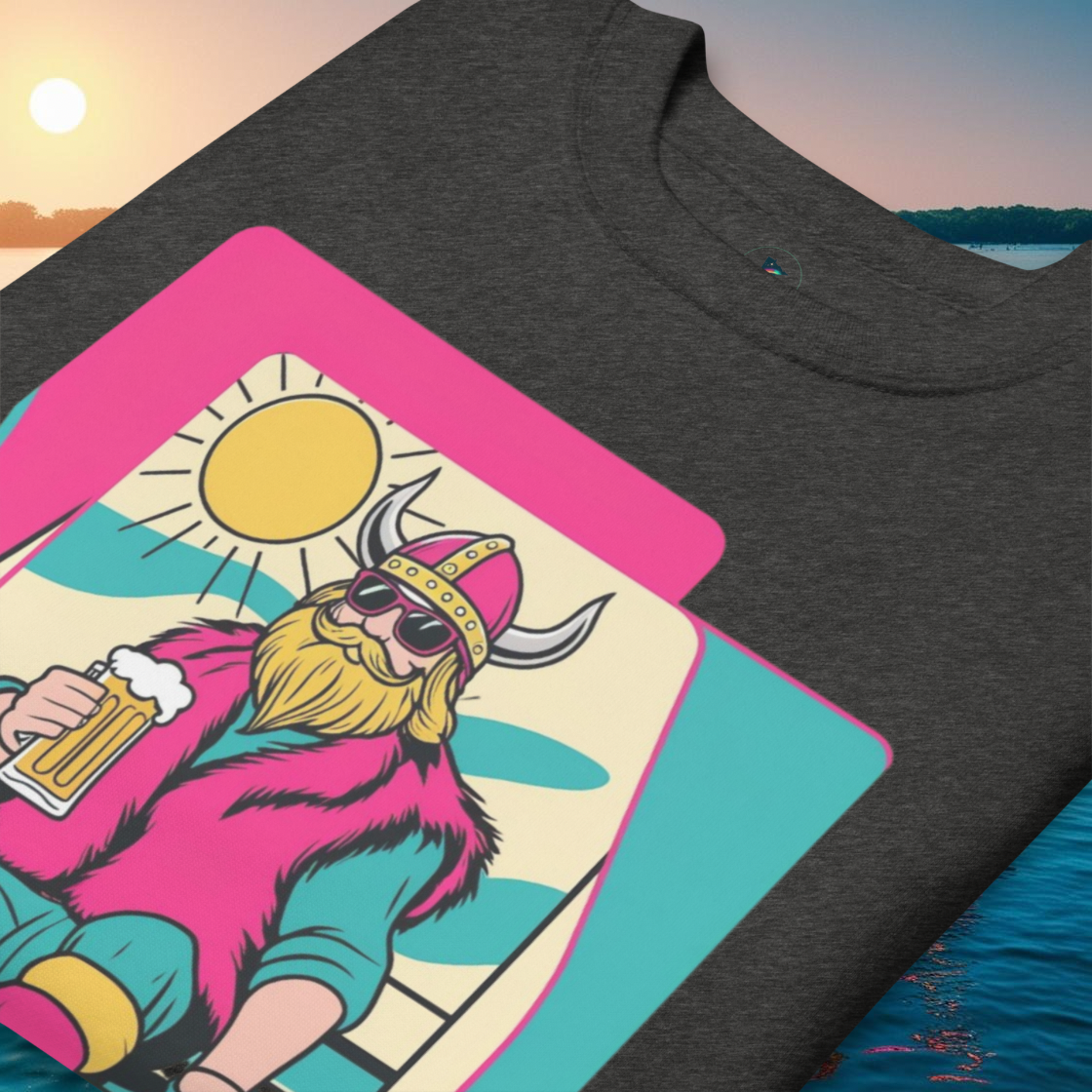 Viking Retro Summer Sweatshirt