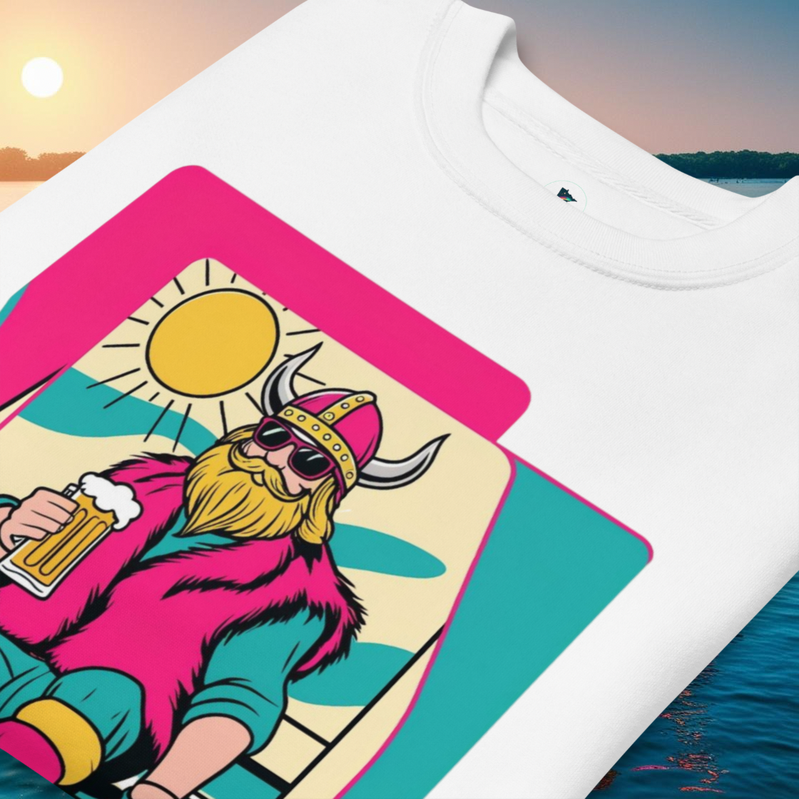 Viking Retro Summer Sweatshirt