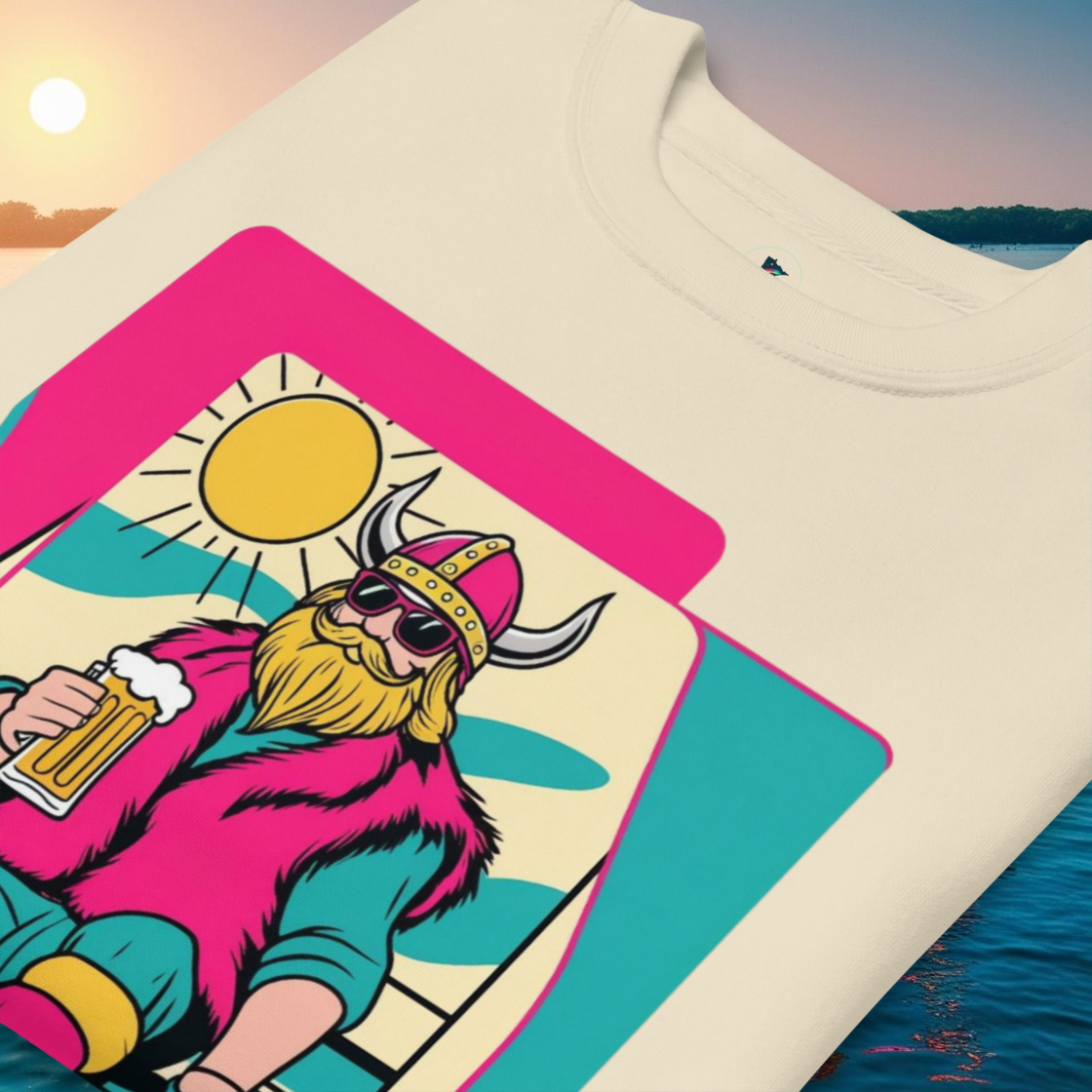 Viking Retro Summer Sweatshirt